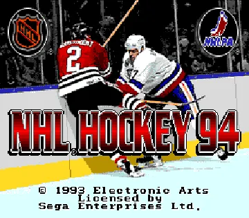 NHL '94 (USA, Europe) screen shot title